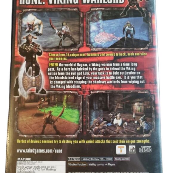 Rune Viking Warlord - 2000 - PS2 - Picture 2 of 5